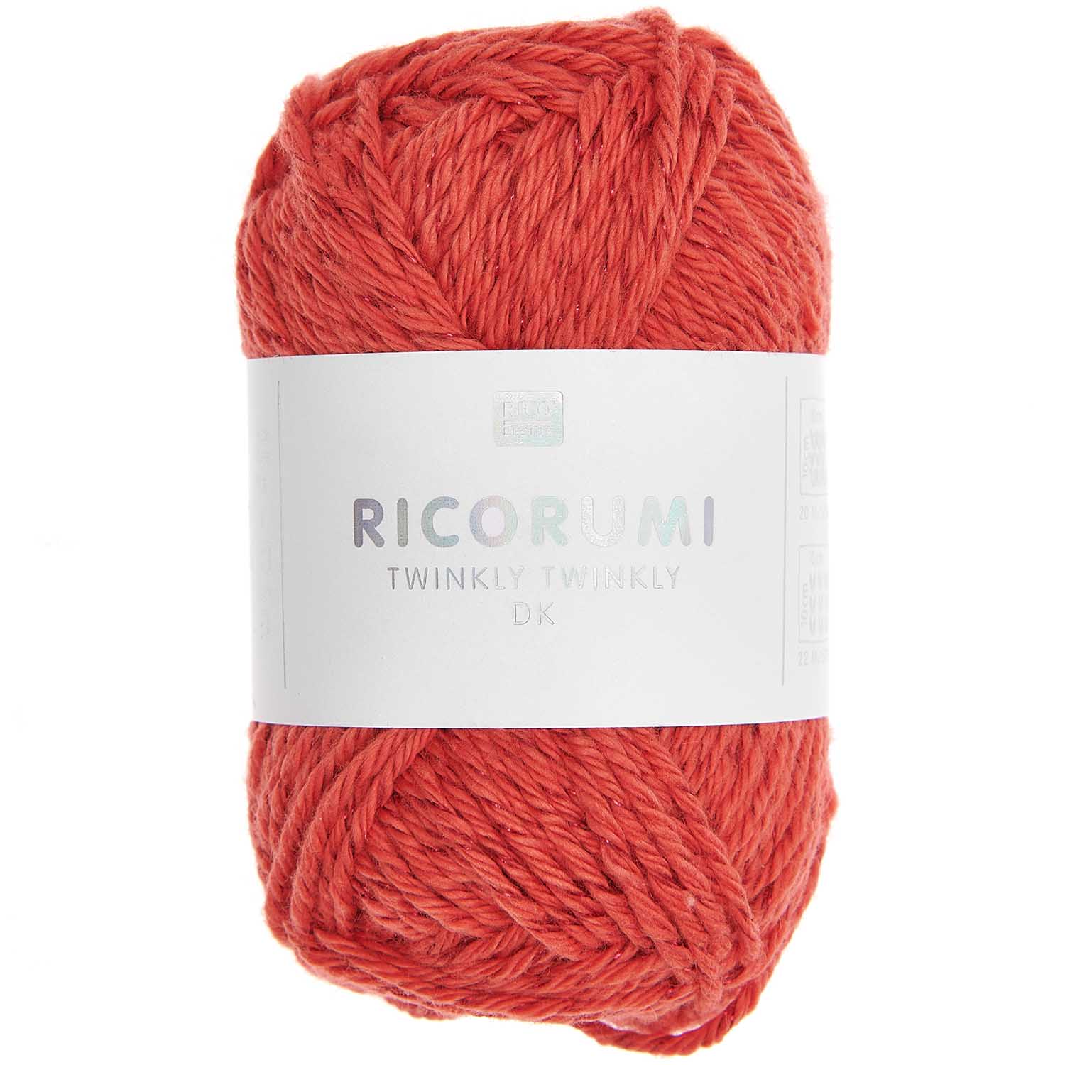 Rico Design Ricorumi Twinkly Twinkly dk ROT 25g