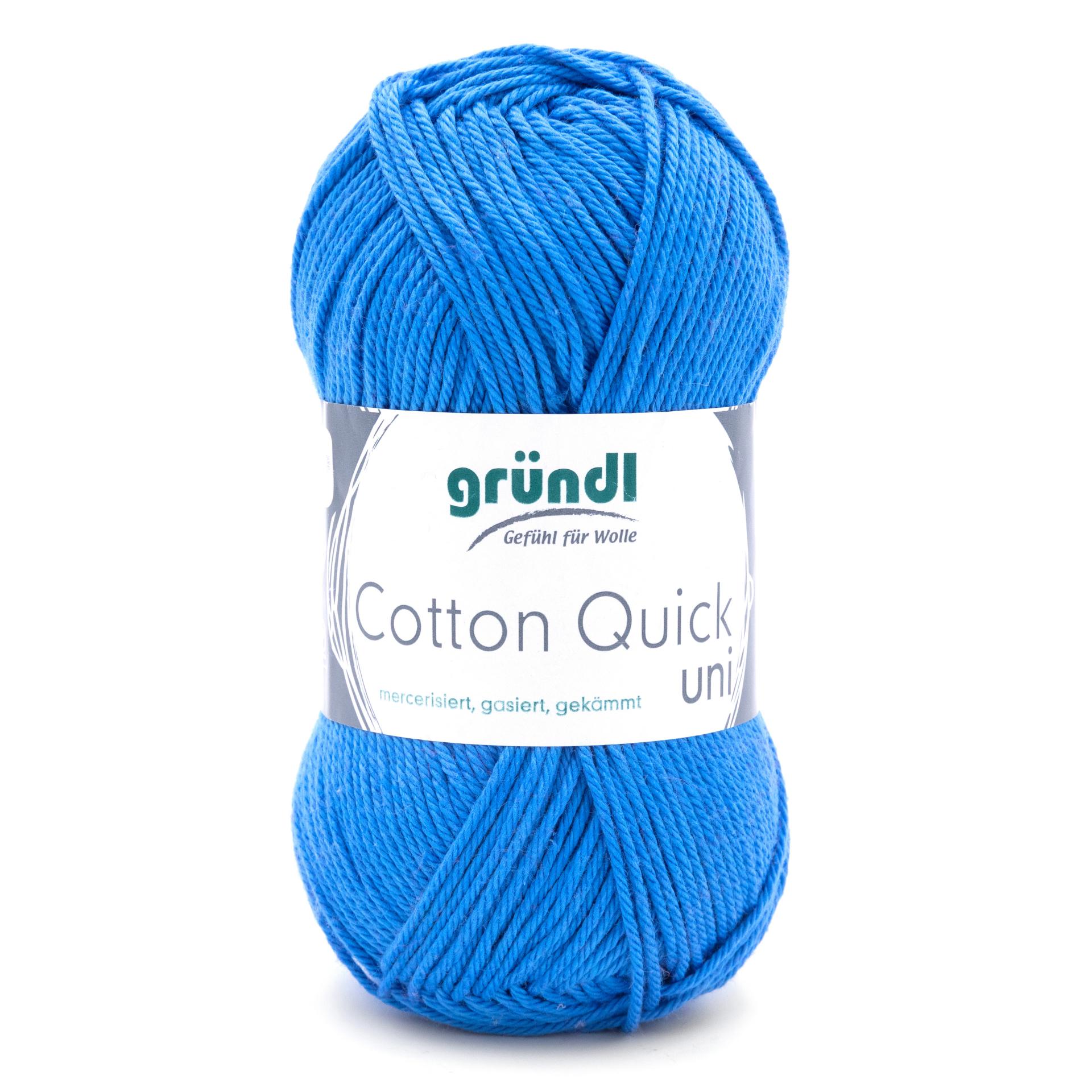 Cotton Quick uni, 100 % Baumwolle, 50g/125m