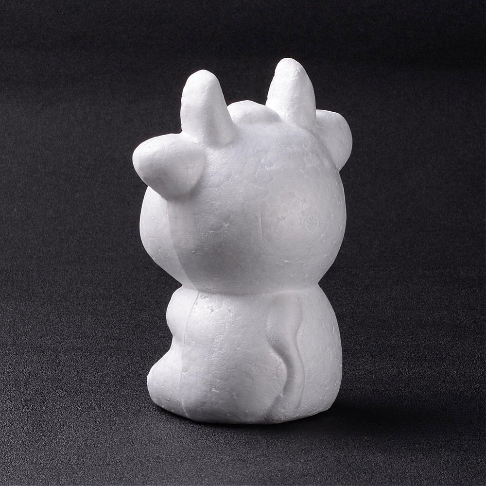 Styropor Kuh Kawaii, 11x9x14cm