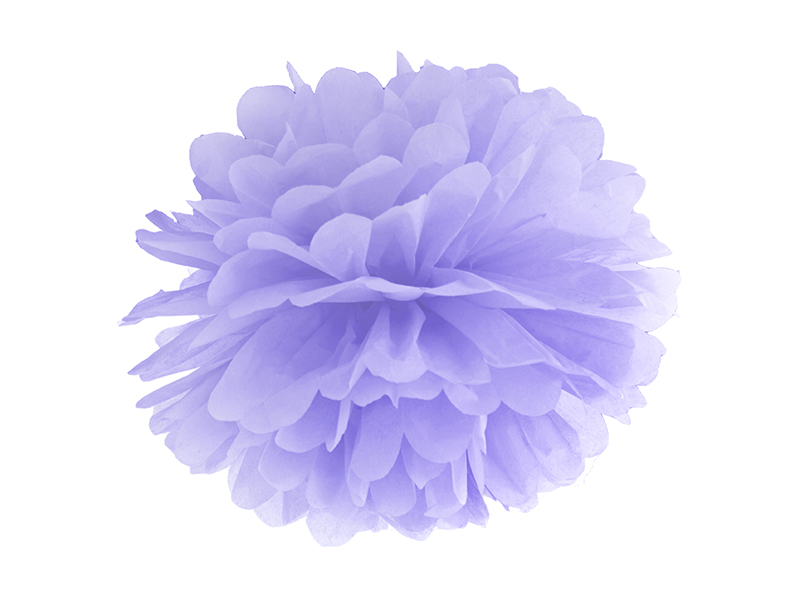 Tissue Pompom hell flieder Löschpapier-Pompons