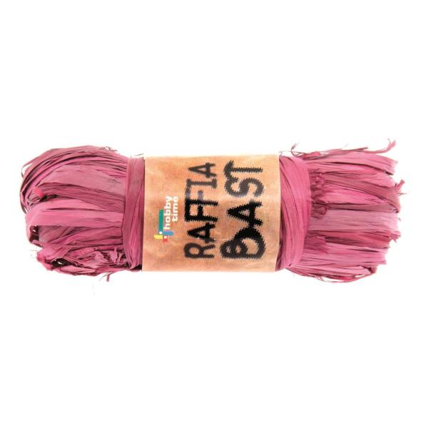 Naturbast 50g gefärbt