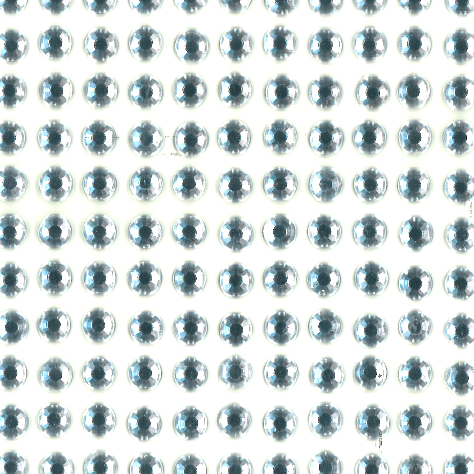 Strass-Steinchen selbstklebend, kristall, 5 mm, 168 Stück