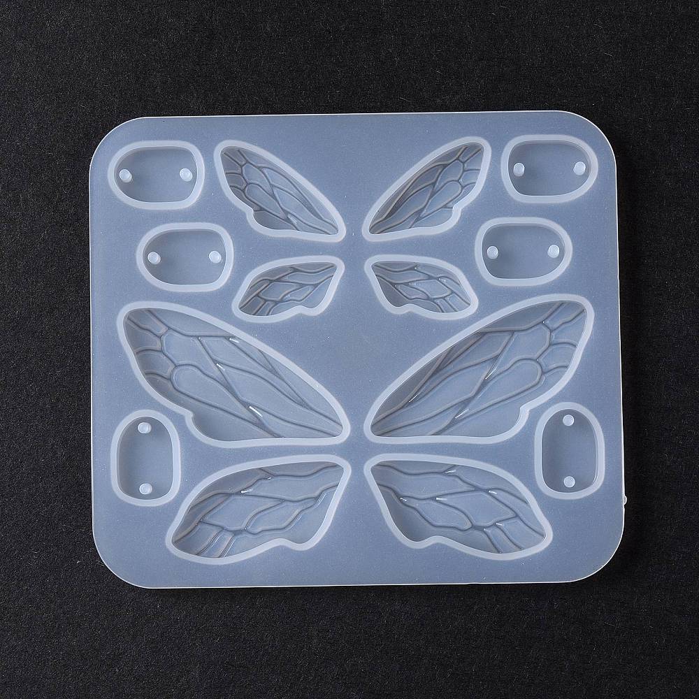 Silikonform Schmetterlingsflügel Libelle Feen Anhänger 96x85x4,5mm Silikonform Schmetterlingsflügel Libelle Feen Anhänger 96x85x4,5mm