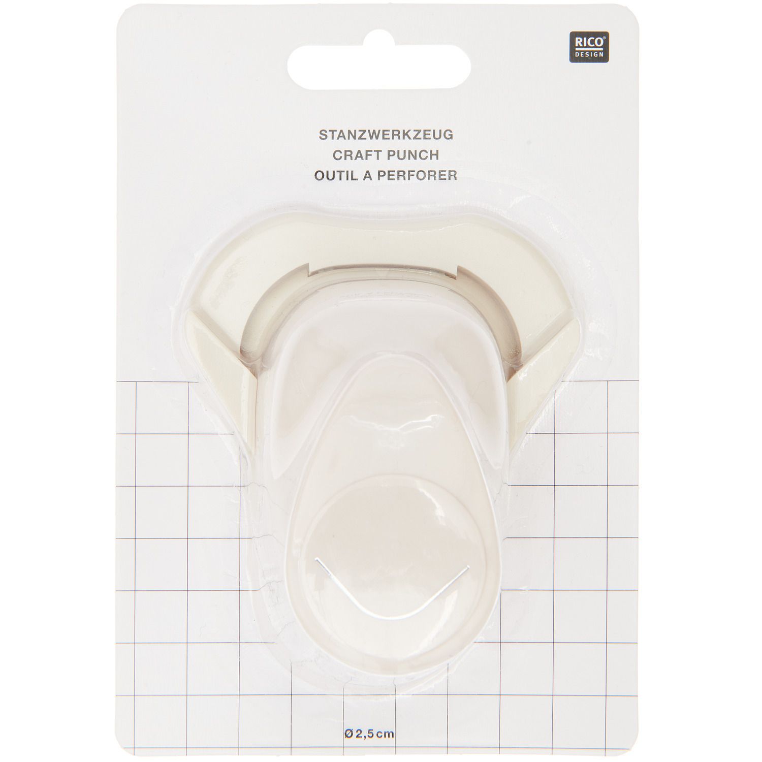 Stanzer Motivlocher Eckenabrunder 2,5 cm Eckenrunder Eckstanzer