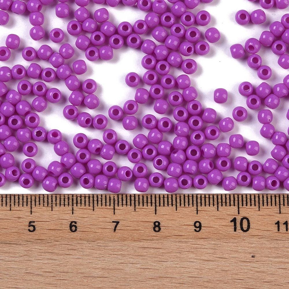 Acrylperlen Uni 4mm Lochbohrung 1,6mm 600 Stück Acrylperlen Uni 4mm Lochbohrung 1,6mm 600 Stück