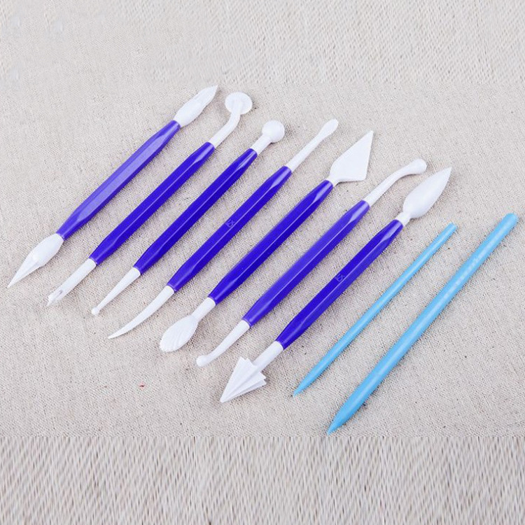 Modellierwerkzeug Set 10-teilig Kunststoff Modellierwerkzeug Set 10-teilig Kunststoff
