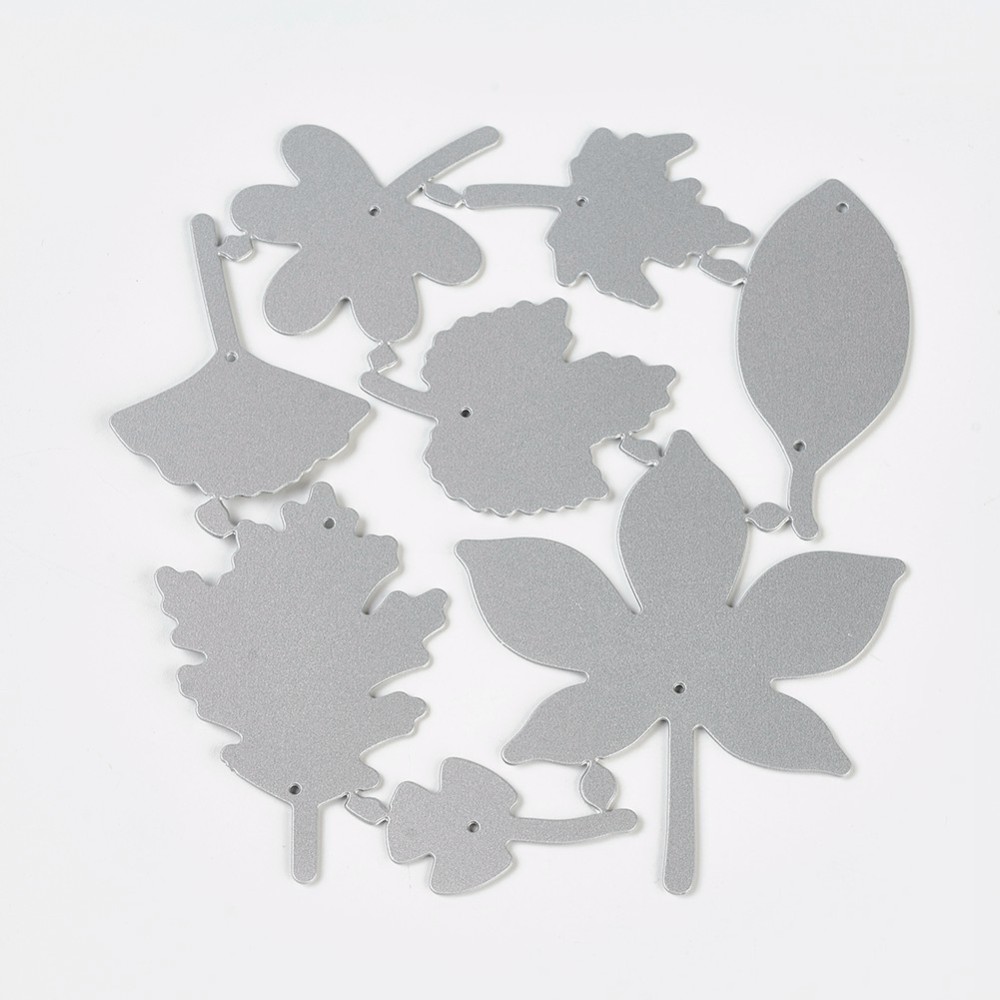 Stanzschablone Blätter 9,8x9,5cm