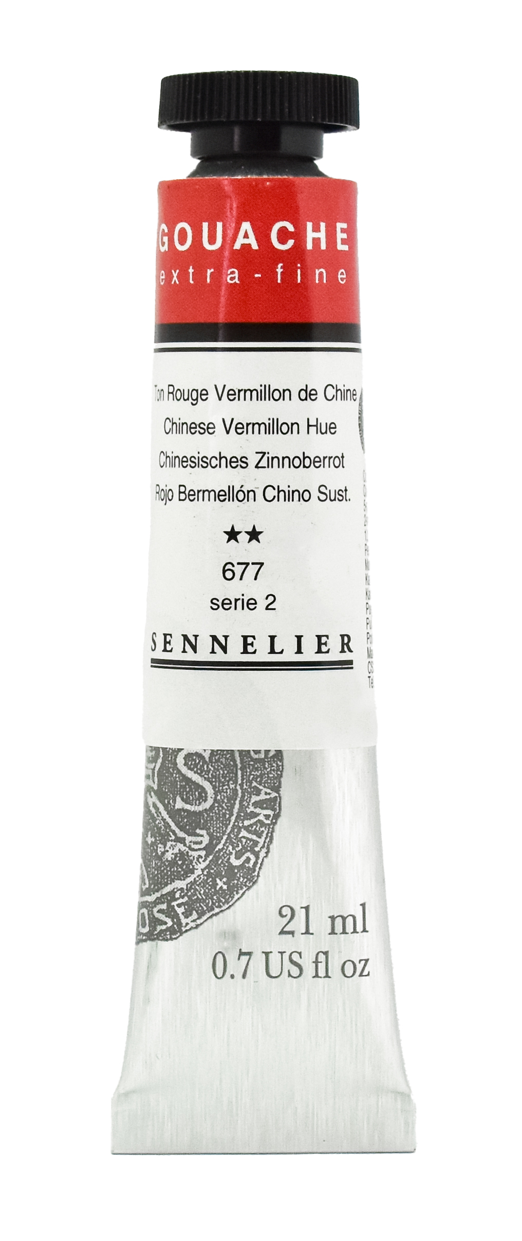 Sennelier Gouache Extra Fine CHINESISCHES ZINNOBERROT Künstler-Gouache hochpigmentierte Deckfarbe 21ml Sennelier Gouache Extra Fine CHINESISCHES ZINNOBERROT Künstler-Gouache hochpigmentierte Deckfarbe 21ml