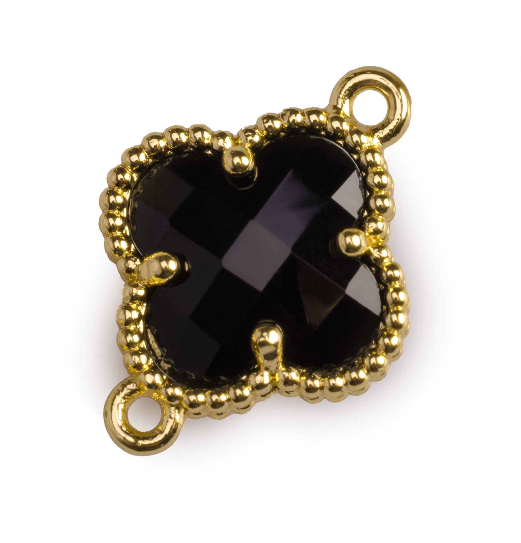 gold schwarz Blume