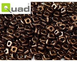 Miyuki Quad Beads 4 mm,  100 Stk./Dose