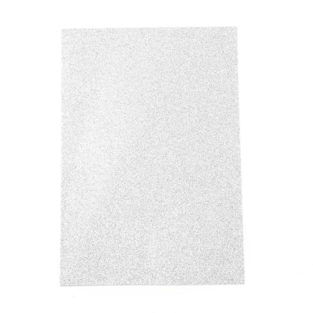 Moosgummi Glitter A4, 2mm 20x30cm, Glimmermoosgummi, per Stück