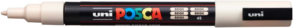 UNI POSCA Marker PC-3M BEIGE Rundspitze 0,9-1,3mm