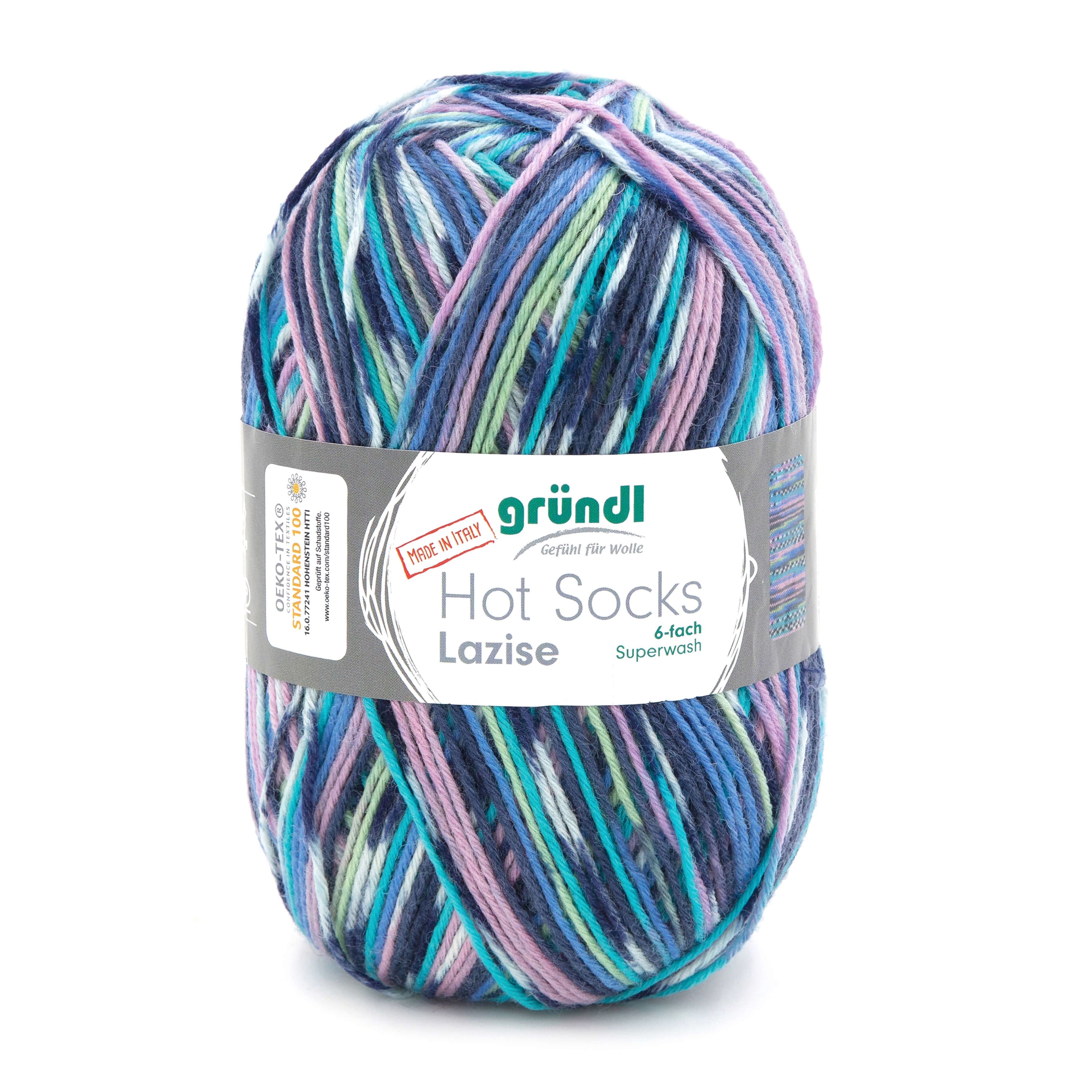 Gründl Hot Socks Lazise 6-fach superwash Gründl Hot Socks Lazise 6-fach superwash