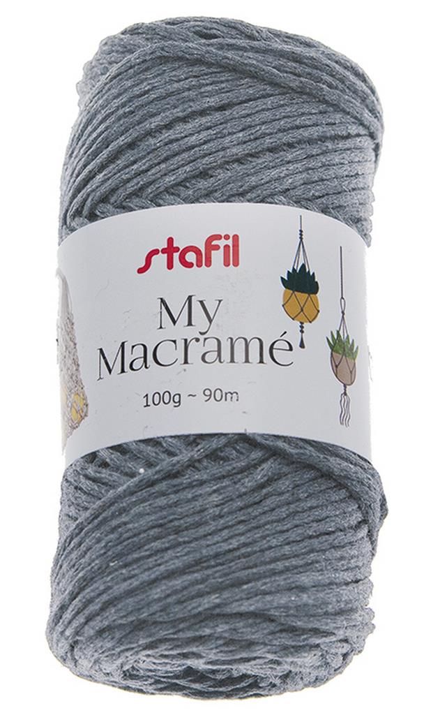 My Macramé indigoblau