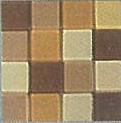 Acrylmosaik transparent kaffeecreme, 1x1 cm, 50 g/ ca. 205 Stück Acryl-Mosaik