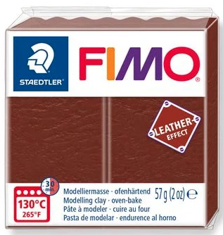 Fimo leather-effect 8010, ofenhärtende Modelliermasse, 57g Fimo leather-effect 8010, ofenhärtende Modelliermasse, 57g