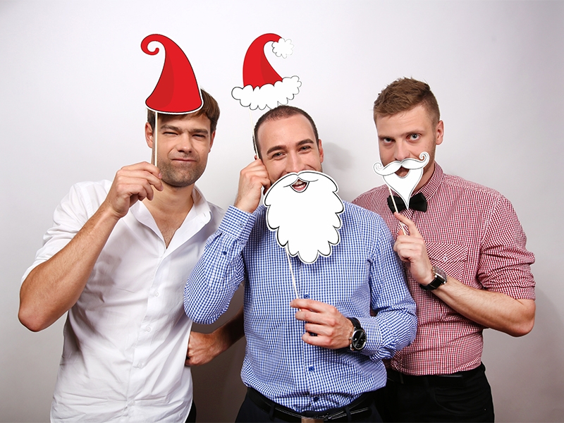 Party Props, Foto Booth, Santa