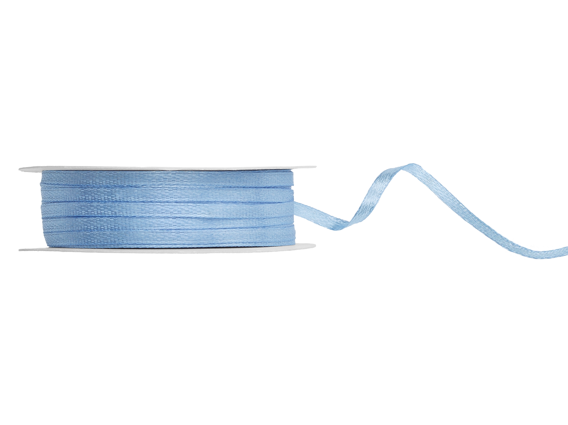 Satinband 3mm Carolina Blue