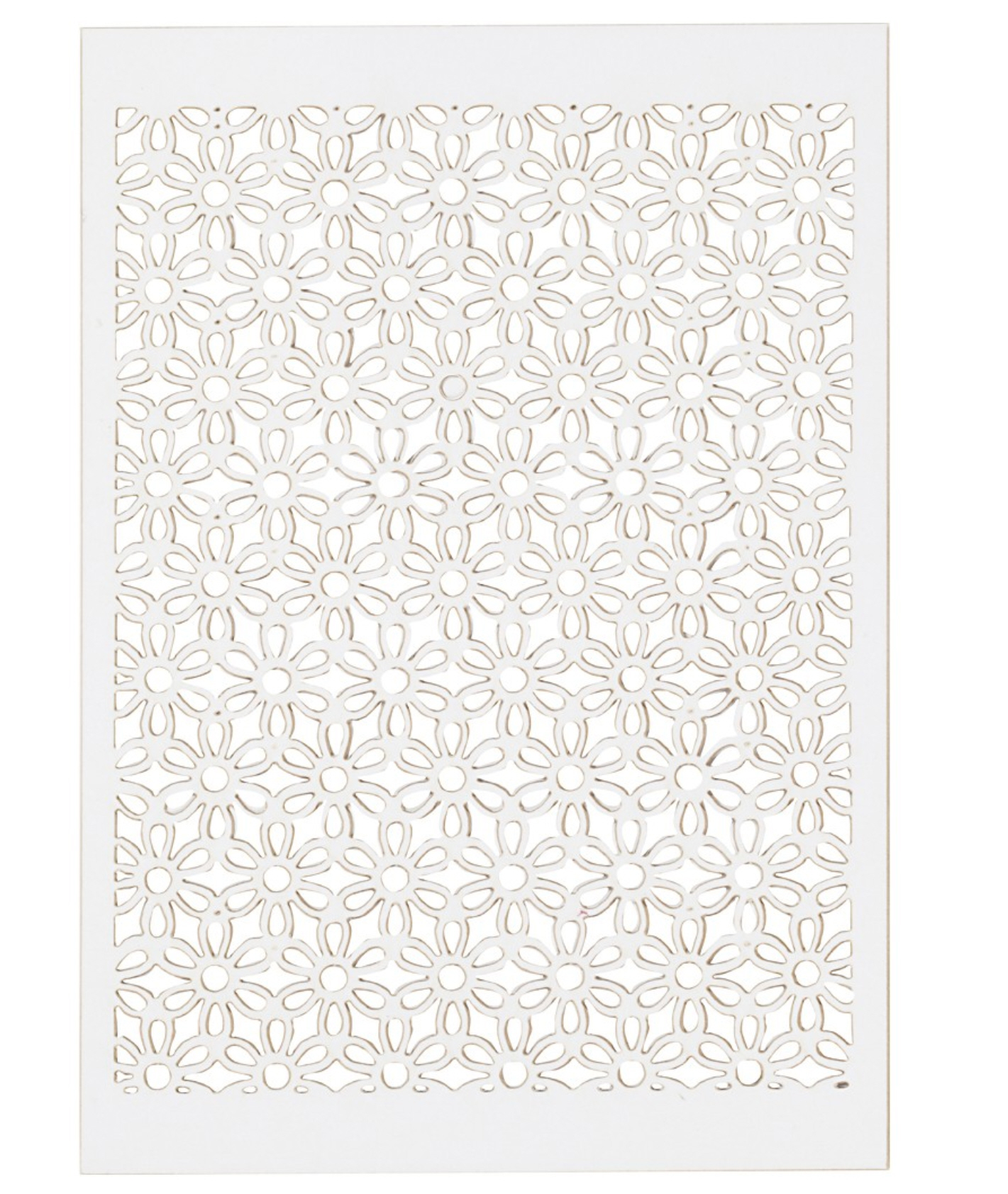 Karton mit Spitze Blatt 10,5x15cm 200g 10Stck. Cardboard Lace