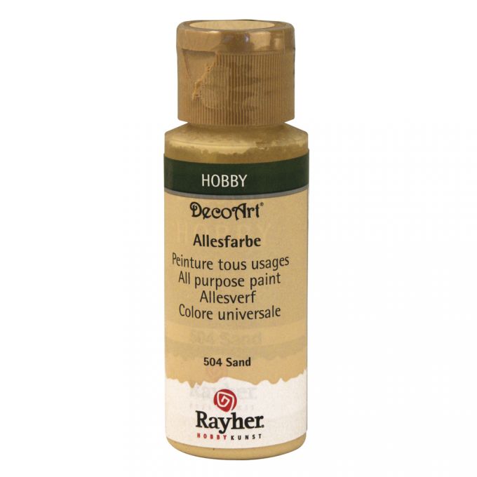 Rayher Allesfarbe, 59ml  DecoArt Bastelfarbe Acrylfarbe Hobbyfarbe