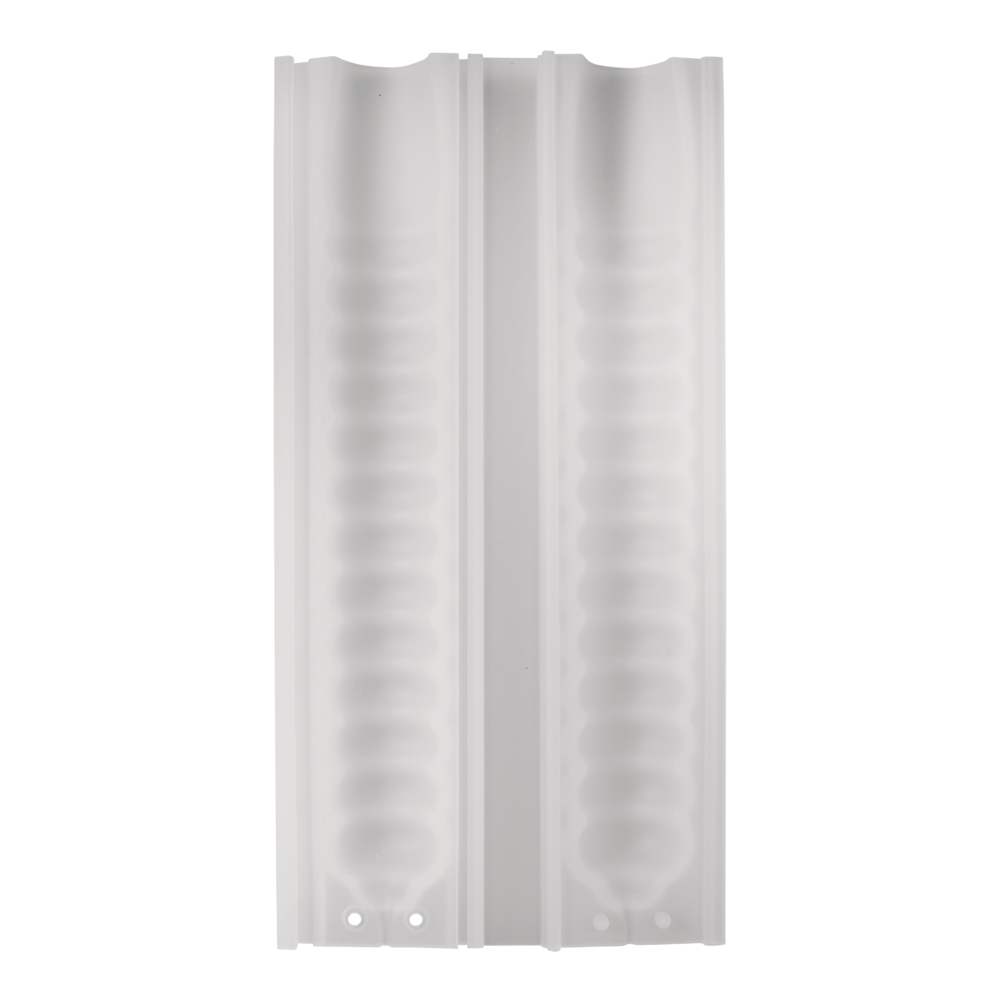 Silikon-Gießform Stabkerze geringelt ø 2,3cm Höhe 19,5cm 2-teilig Silikon-Gießform Stabkerze geringelt ø 2,3cm Höhe 19,5cm 2-teilig