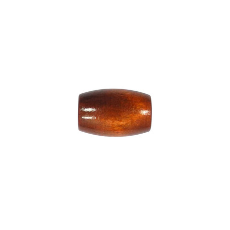 Holzolive 32x21mm braun, 5 Stück/Pkg. Lochgröße 5mm, Macrameperlen Holzperlen Olive