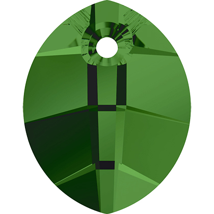 Swarovski Pendant Blatt 14mm green 8Stk./Dose 6734