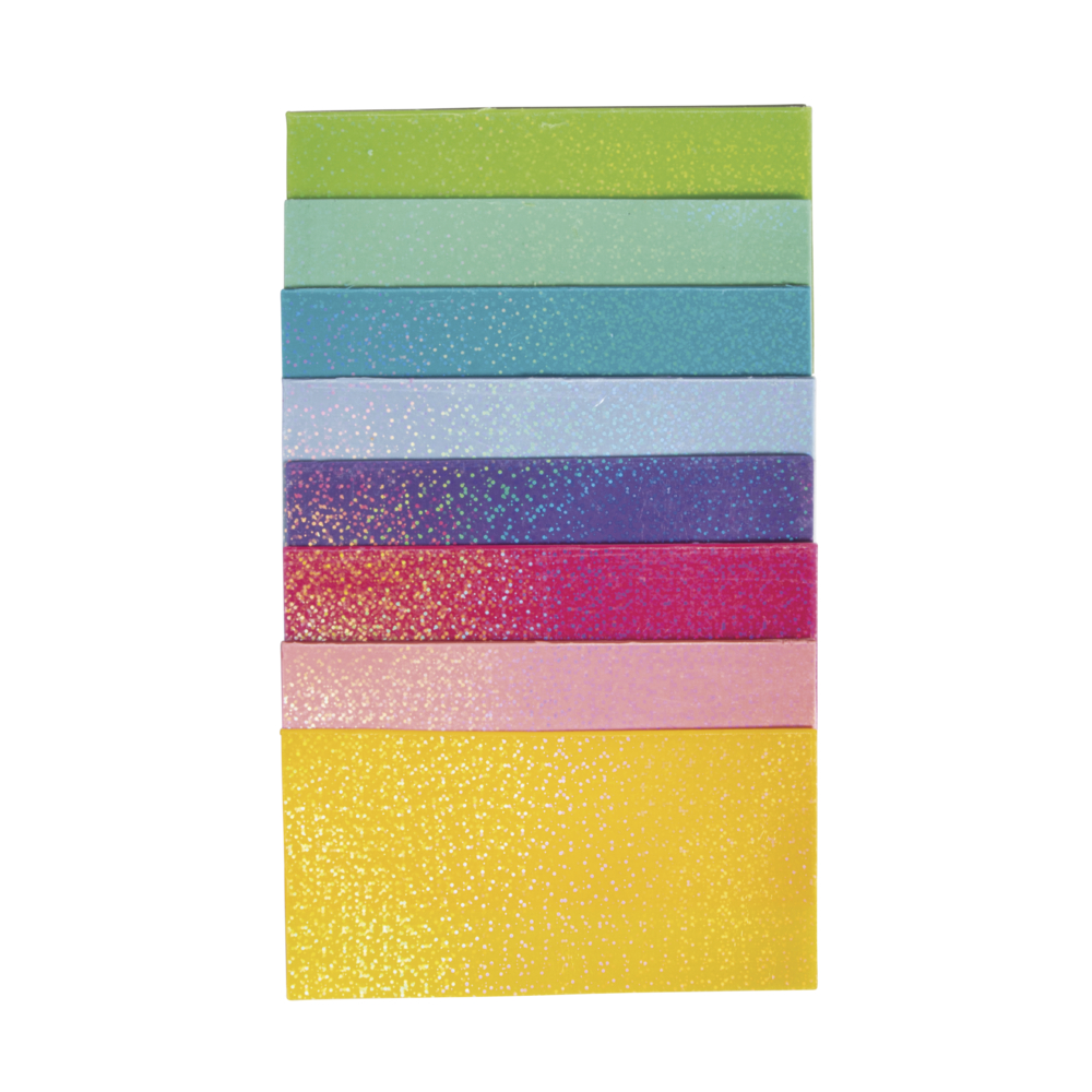 Wachsfolie Glimmer-Set bunt 10x5cm, 8 Farben sort. Wachsfolie Glimmer-Set bunt 10x5cm, 8 Farben sort.