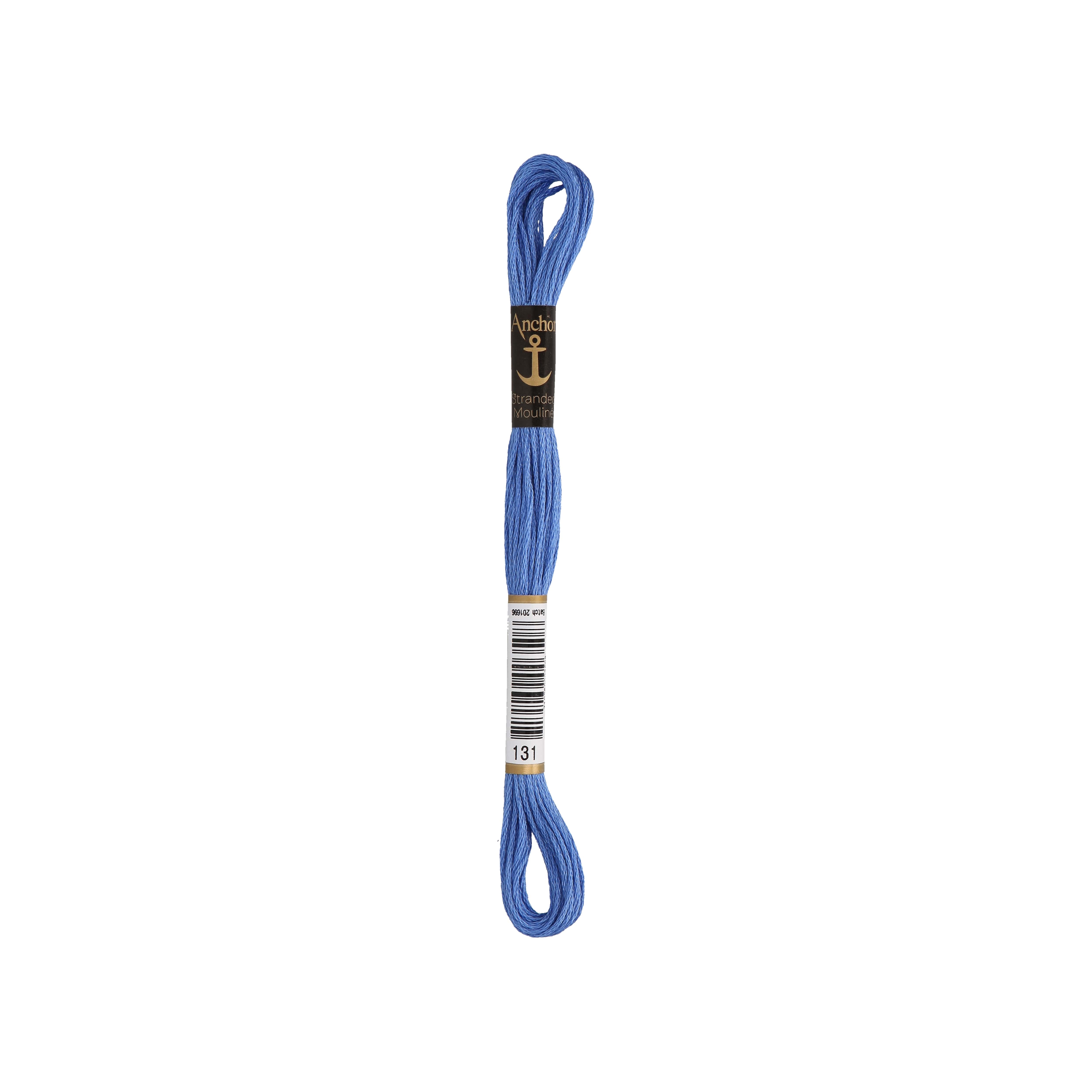 Anchor -Stranded Mouliné-Garn VERGISSMEINNICHTBLAU Sticktwist 6-fädig 100% Baumwolle 8m Anchor -Stranded Mouliné-Garn VERGISSMEINNICHTBLAU Sticktwist 6-fädig 100% Baumwolle 8m