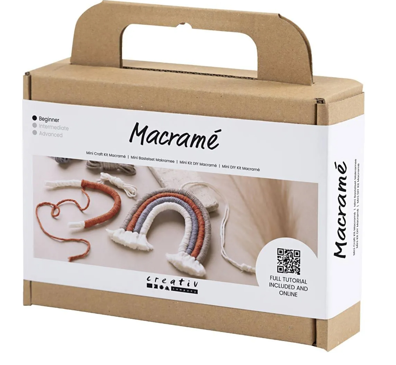Mini Kreativ Set Macramé Regenbogen Mini Kreativ Set Macramé Regenbogen