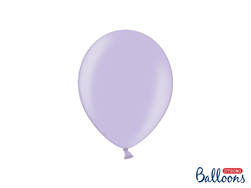 Luftballone 23 cm, Metallic Wisteria, 10 Stück