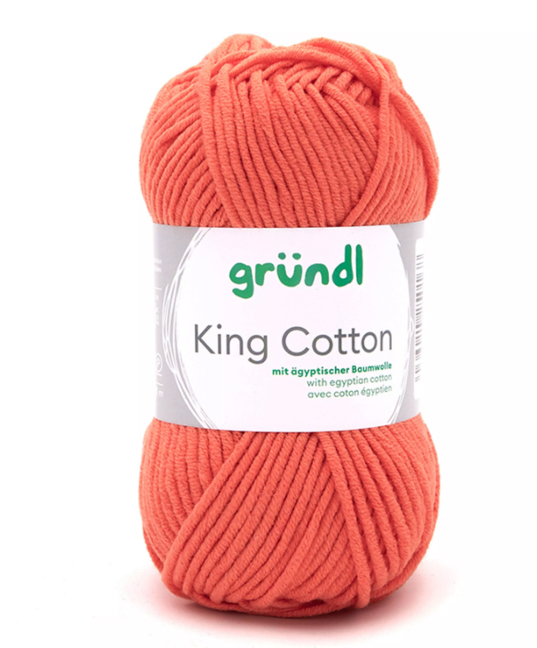 King Cotton 55 % Polyacryl 45 % Baumwolle (egypt), 50g/78m King Cotton 55 % Polyacryl 45 % Baumwolle (egypt), 50g/78m