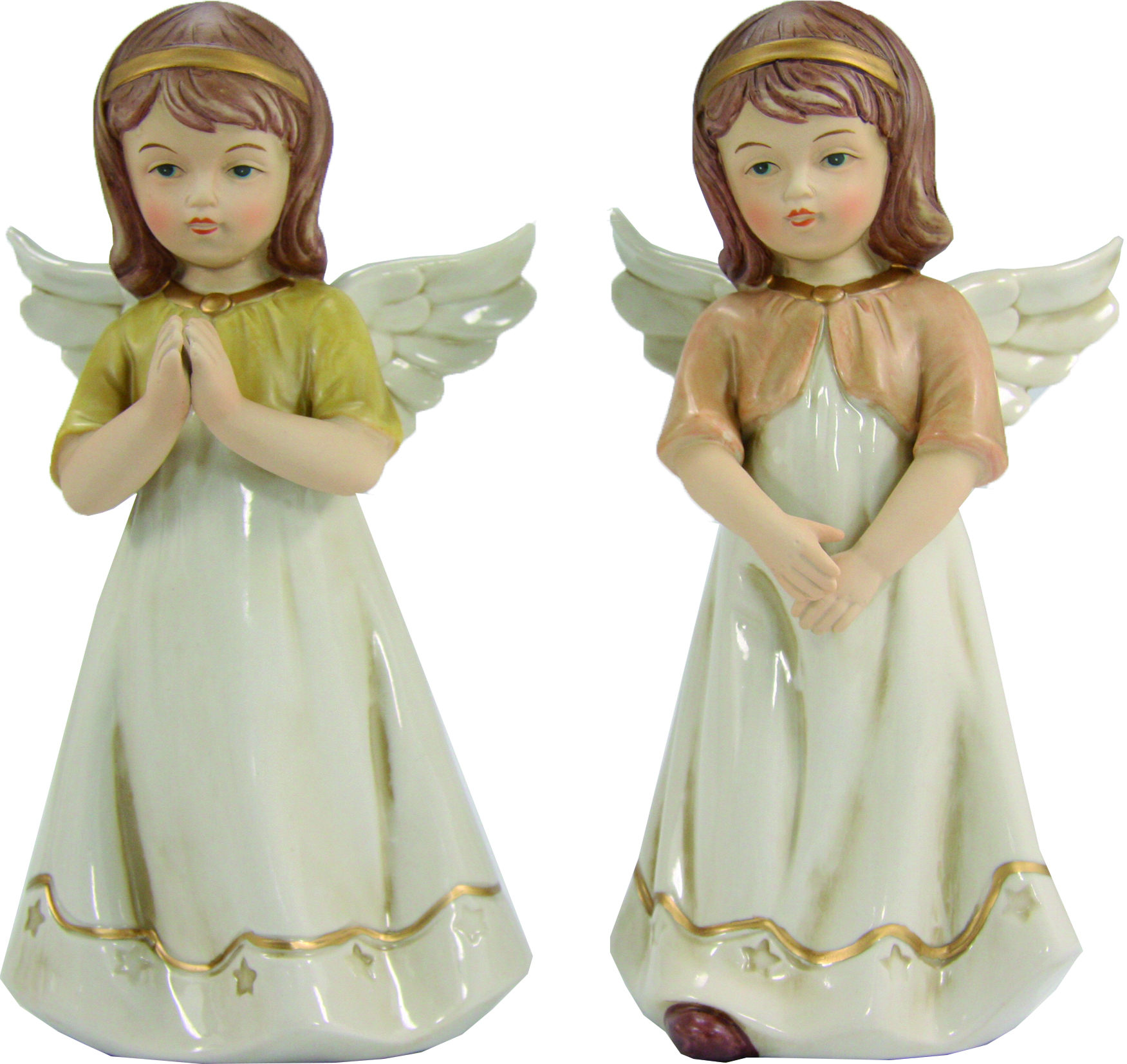 Porzellan-Engel stehend 23,5cm, per Stück