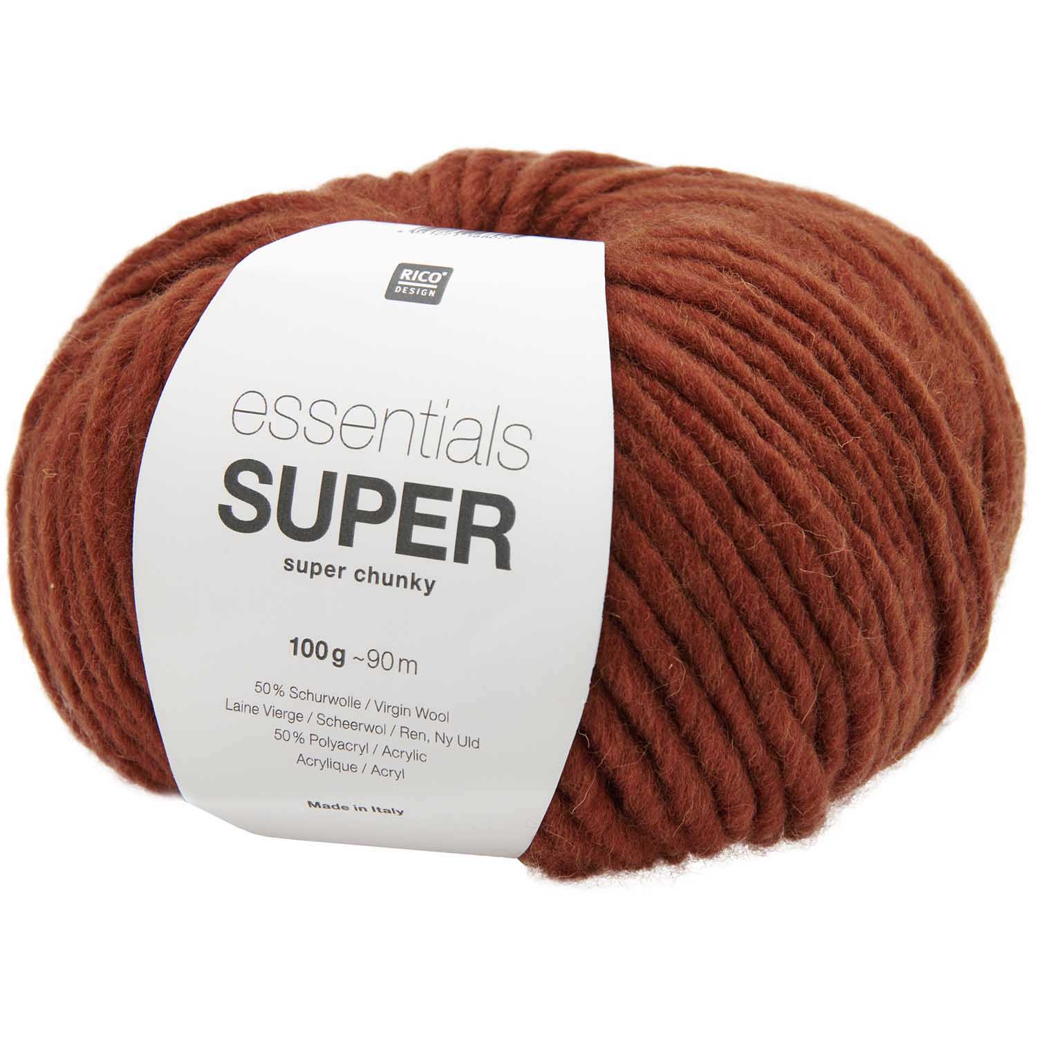 Wolle Rico Essentioals Super Super Chunky 100g /90m