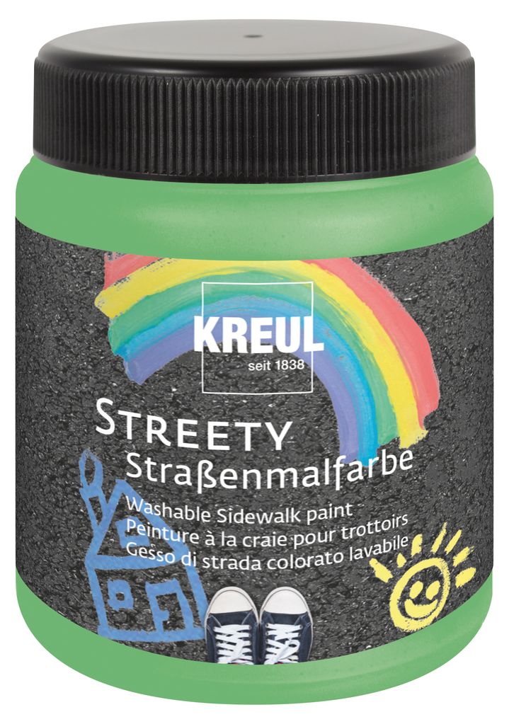 Streety Straßenmalfarbe Grashalmgrün 200ml