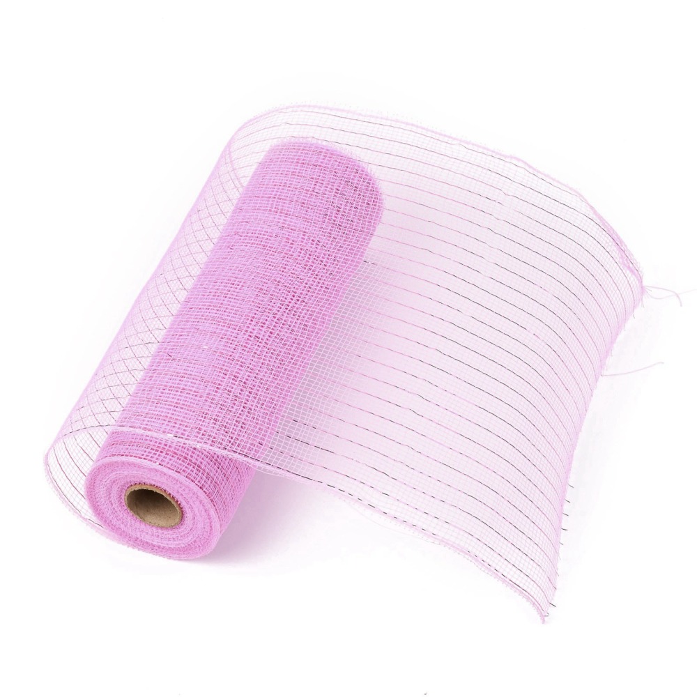 Deco Mesh  25x9,15cm/Rolle Polyester Netz