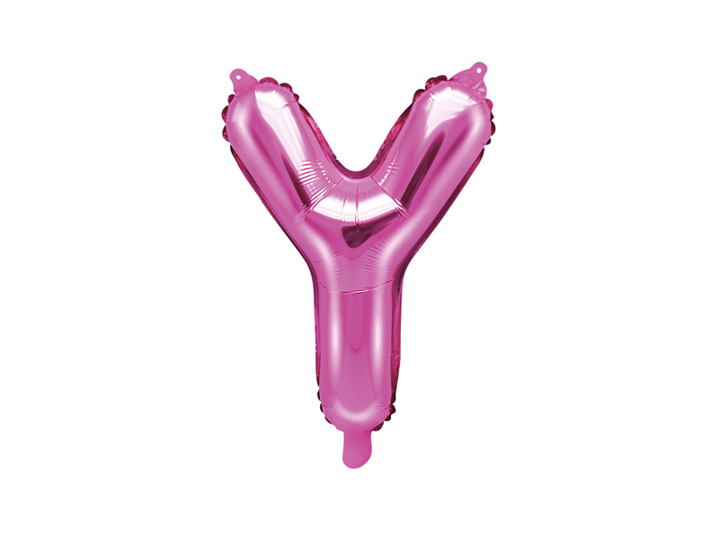 Foil Balloons Folienballone Alphabet ABC Buchstaben Zahlen  pink 14" 35cm
