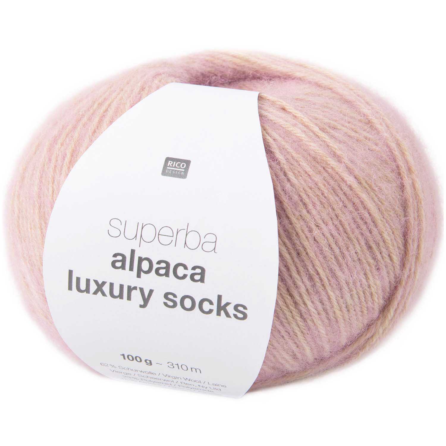 Superba Alpaca Luxury Socks Rico 100g 
