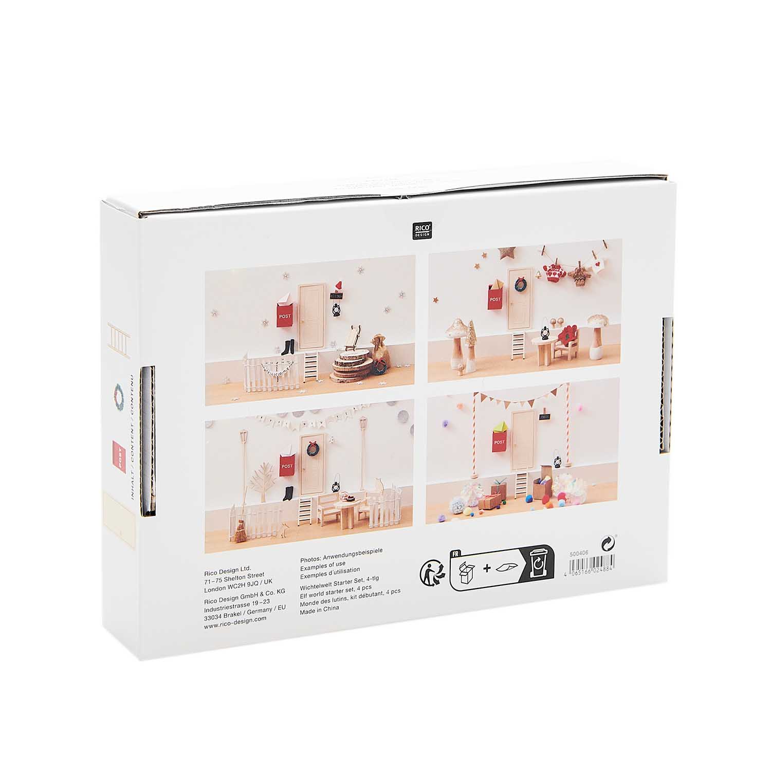 Rico Design Wichtelwelt Starter-Set 4teilig