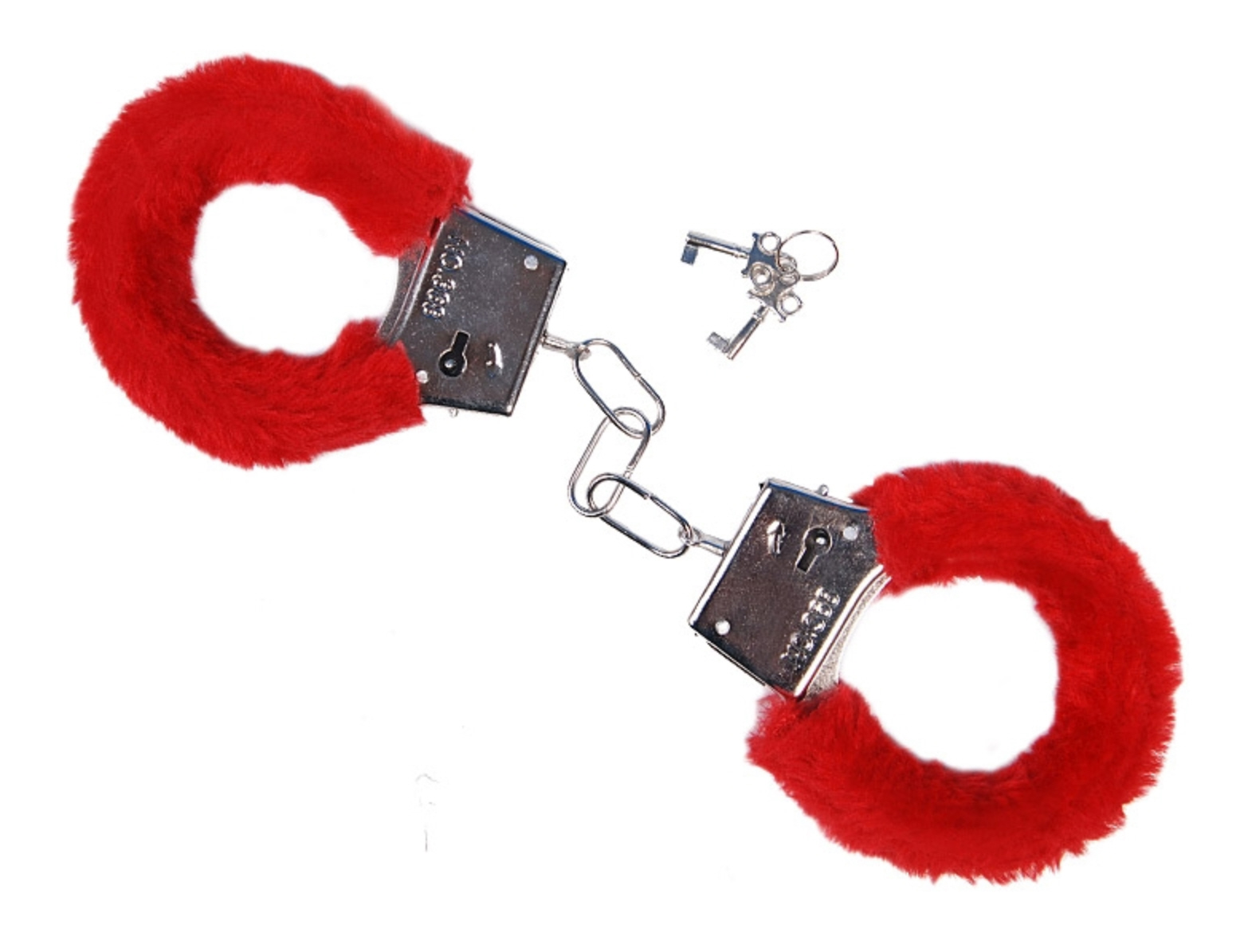 Handschellen Handcuffs mit Plüsch 1 Stk. 