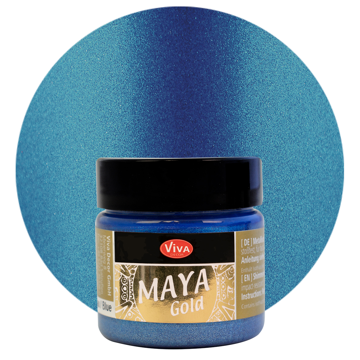  Maya Gold, 45ml  Metallicfarbe 