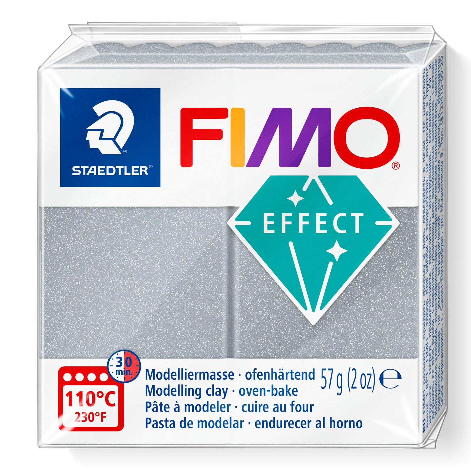 FIMO® Effect 8010 Metallic ofenhärtende Modelliermasse 57g FIMO® Effect 8010 Metallic ofenhärtende Modelliermasse 57g