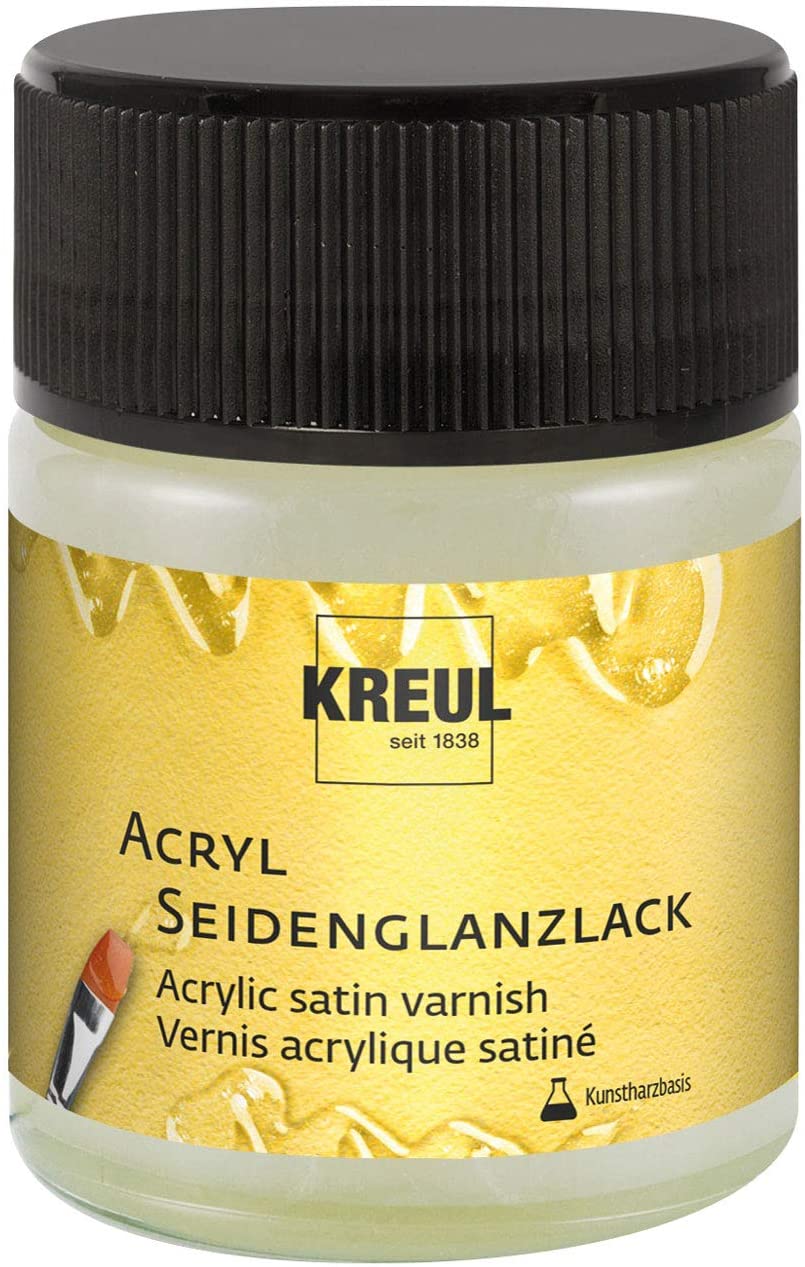 KREUL Acryl Seidenglanzlack auf Kunstharzbasis transparent KREUL Acryl Seidenglanzlack auf Kunstharzbasis transparent