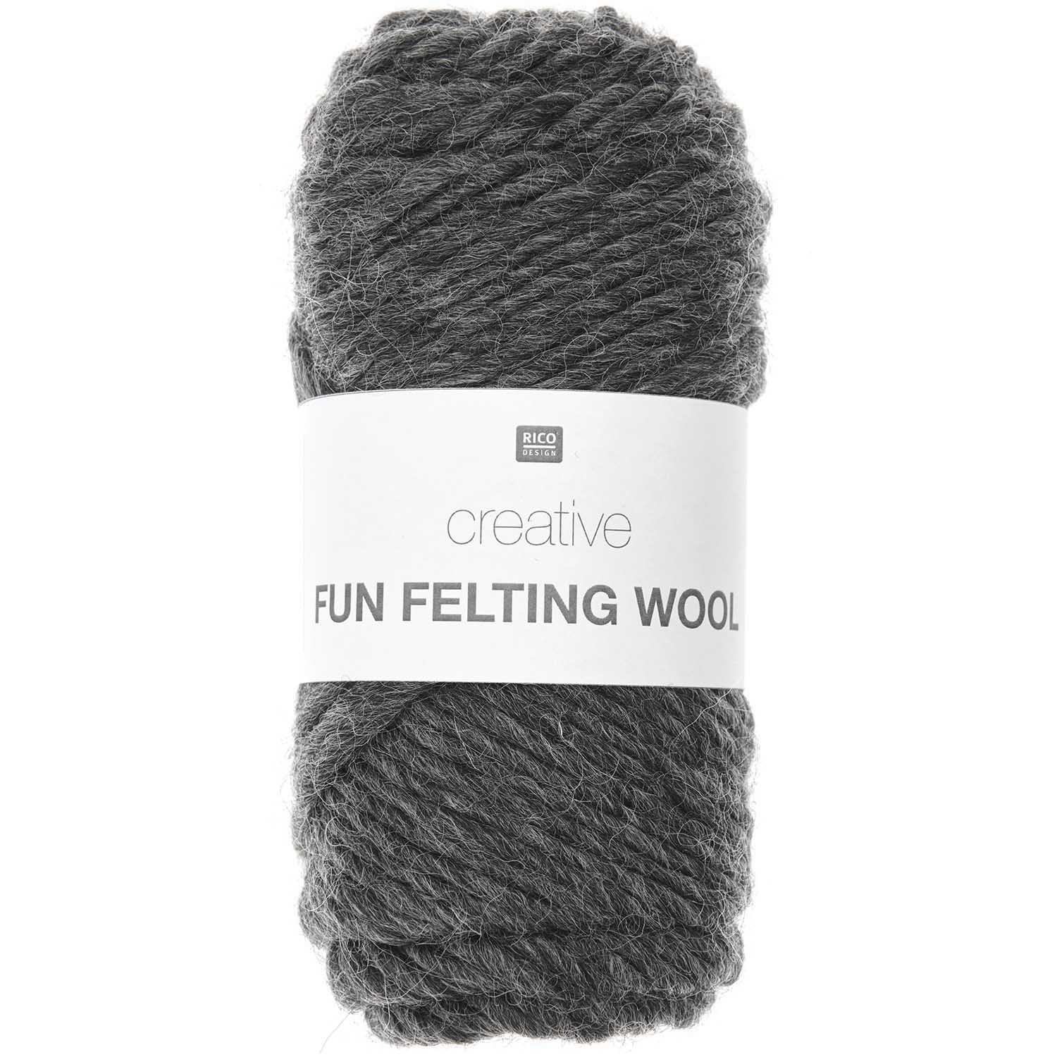 Rico Design Creative Fun Felting Wool 50g 50m Rico Design Creative Fun Felting Wool 50g 50m
