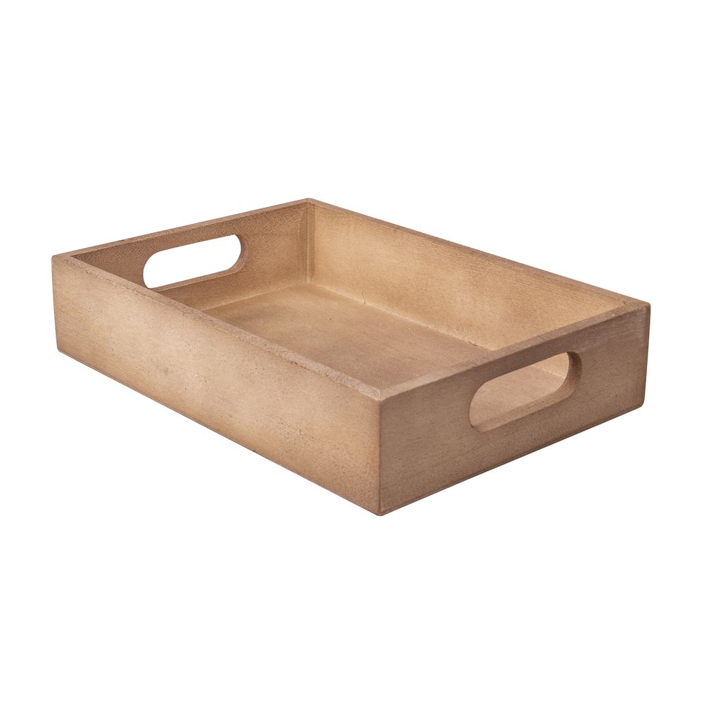 Holz Tablett natur FSC 100% 24x17x5cm 
