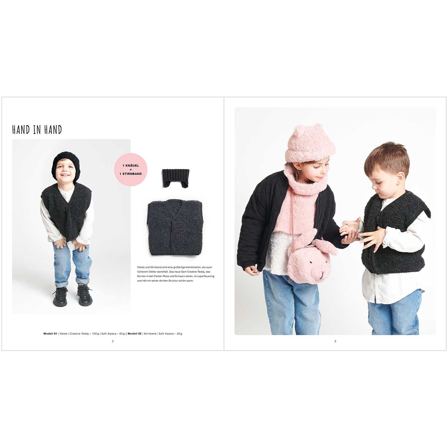Rico Kids Handknitting Strickanleitung Heft 48 Seiten Rico Kids Handknitting Strickanleitung Heft 48 Seiten