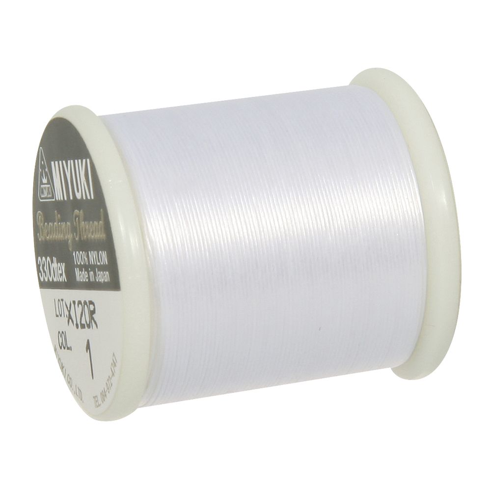 Aufreihgarn für Delica-Rocailles 0,27mm 50m Aufreihgarn für Delica-Rocailles 0,27mm 50m