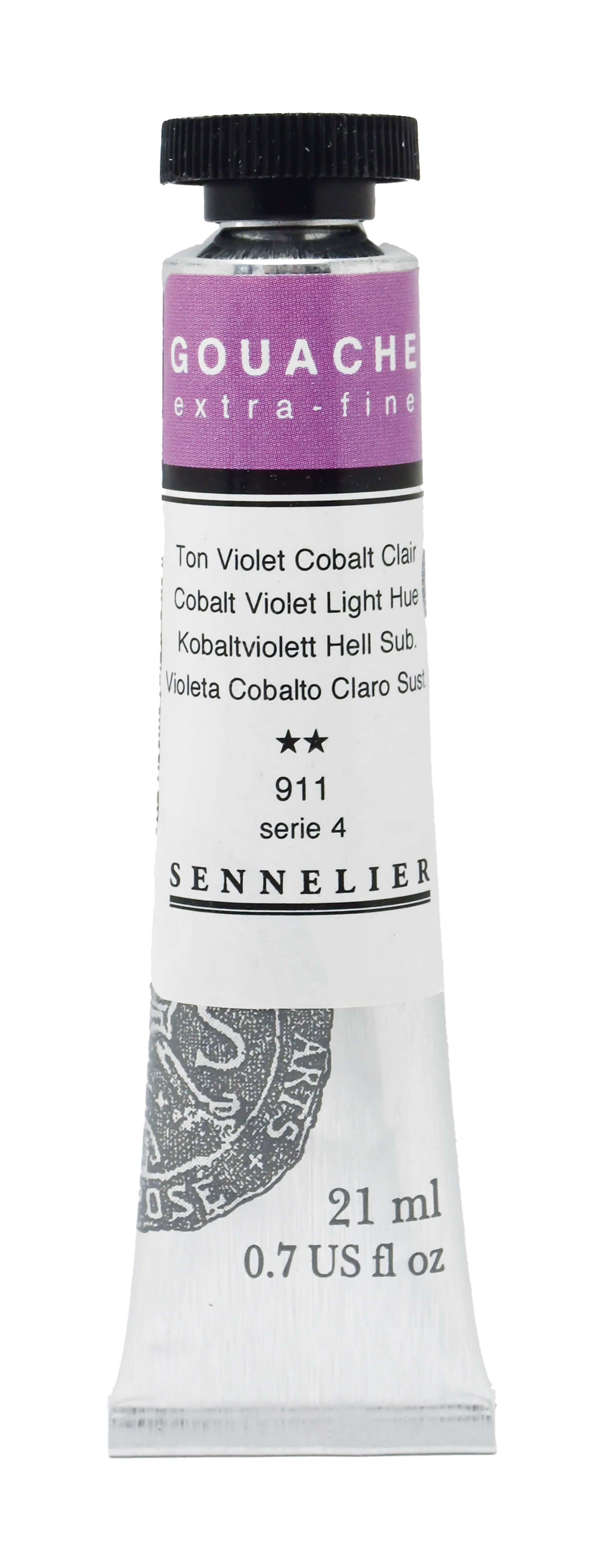 Sennelier Gouache Extra Fine KOBALTVIOLETT HELL Künstler-Gouache hochpigmentierte Deckfarbe 21ml
